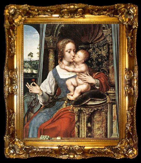 framed  MASSYS, Quentin Virgin and Child, ta009-2